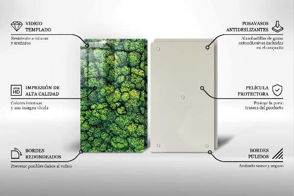 Chopping board Nature - moss plant