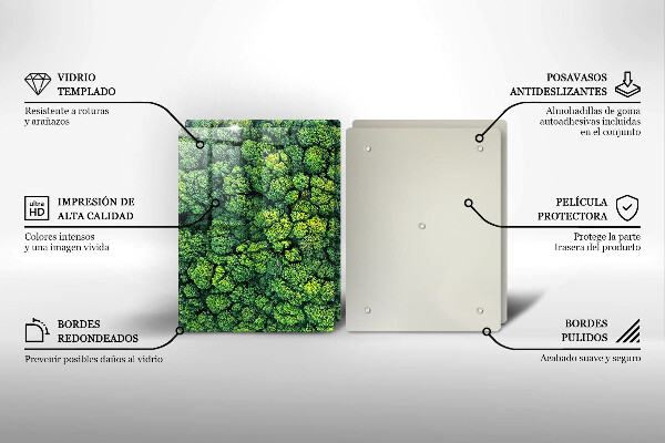 Chopping board Nature - moss plant