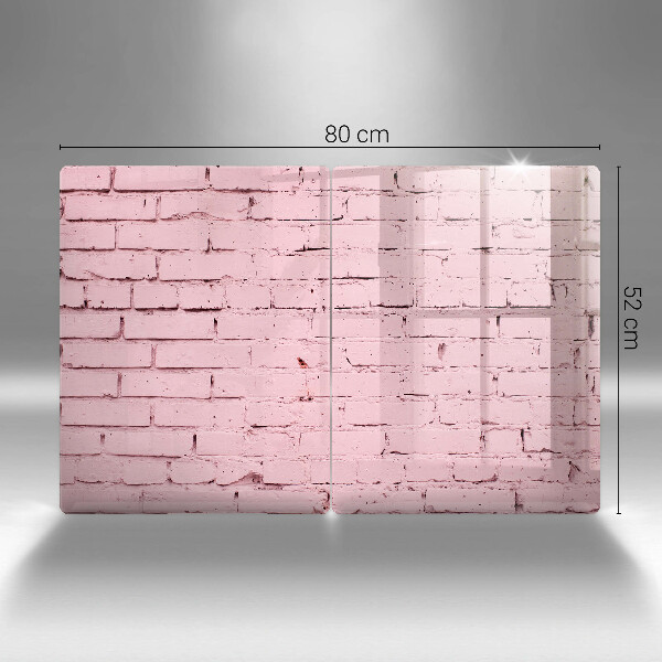Chopping board Pastel wall bricks