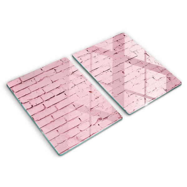 Chopping board Pastel wall bricks