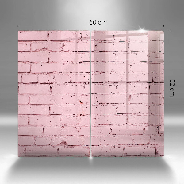 Chopping board Pastel wall bricks