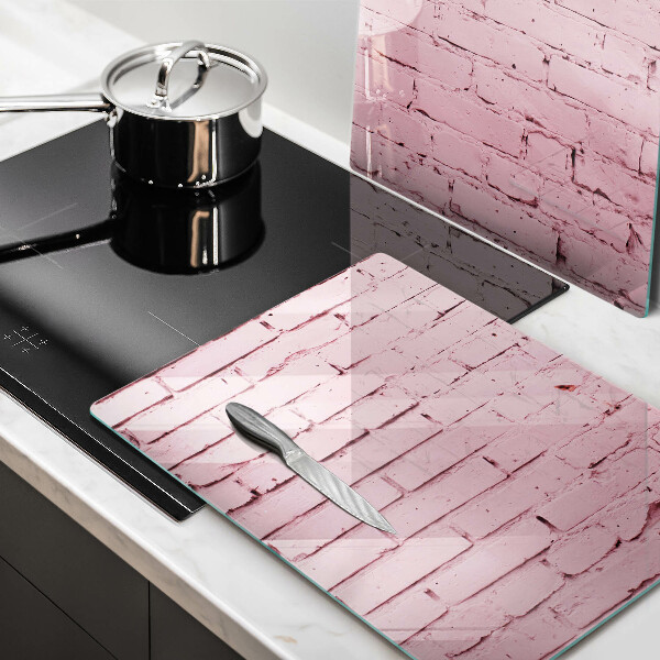 Chopping board Pastel wall bricks