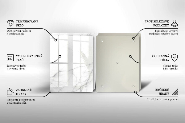 Chopping board Marble stone background