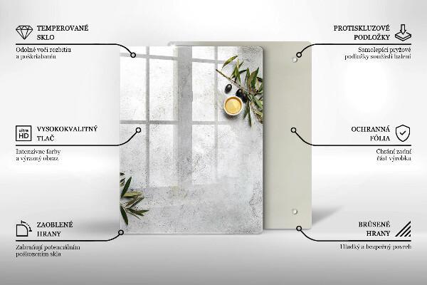 Kitchen chopping board Green color