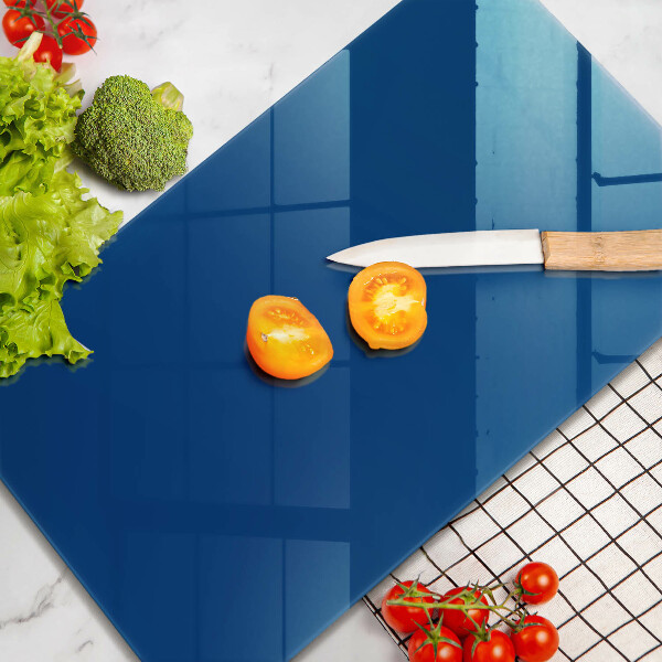 Kitchen chopping board Blue color