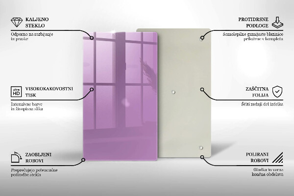 Kitchen chopping board Violet colour