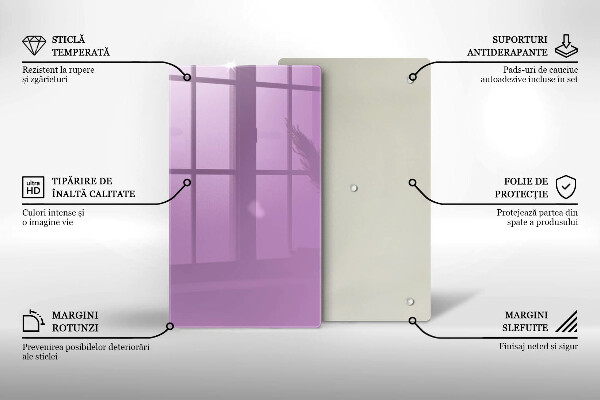 Kitchen chopping board Violet colour