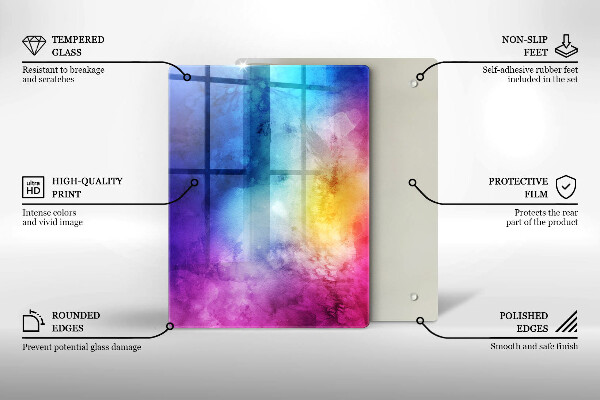 Kitchen chopping board Pink color