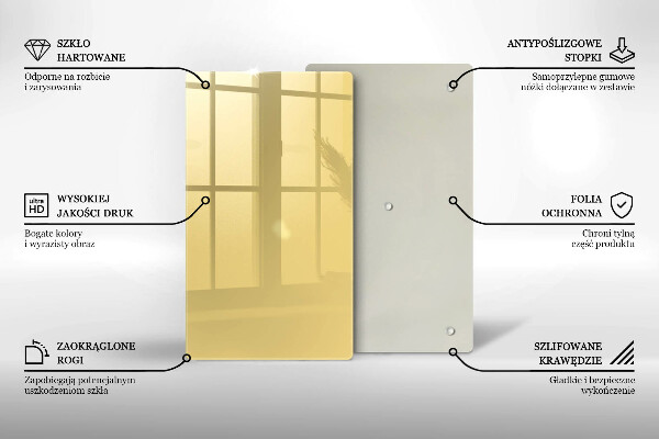 Kitchen chopping board Yellow