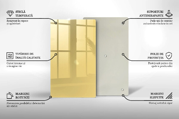 Kitchen chopping board Yellow