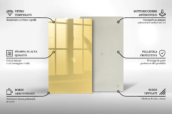 Kitchen chopping board Yellow