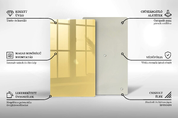 Kitchen chopping board Yellow