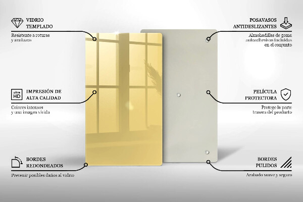 Kitchen chopping board Yellow