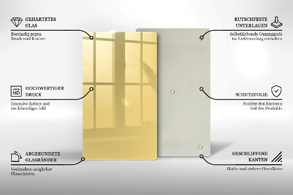 Kitchen chopping board Yellow