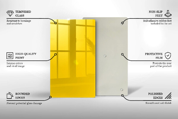 Kitchen chopping board Yellow