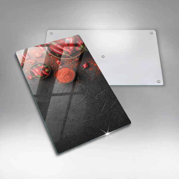 Worktop protector Red chili peppers