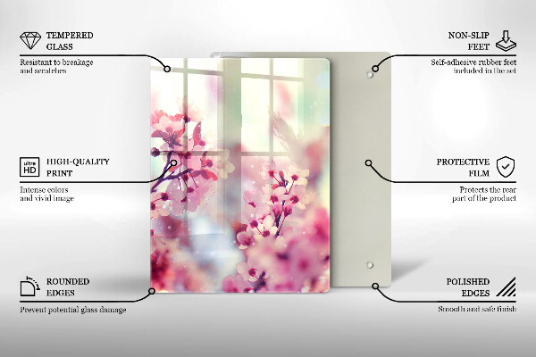 Worktop protector Dark wood board