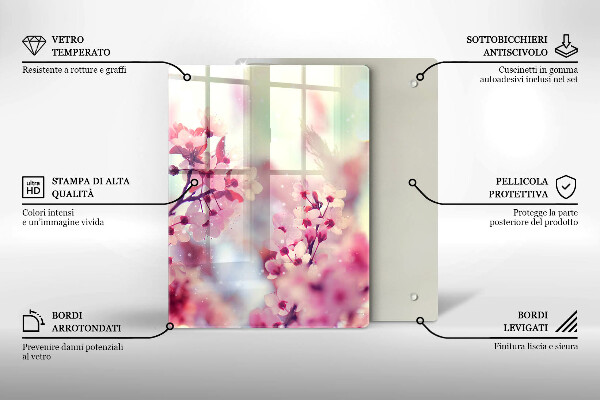 Worktop protector Dark wood board