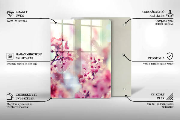 Worktop protector Dark wood board