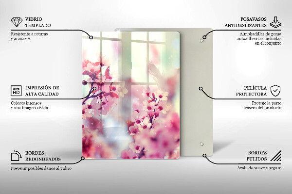 Worktop protector Dark wood board