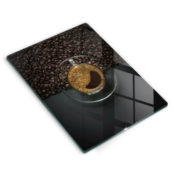 Chopping board Coffee and grains