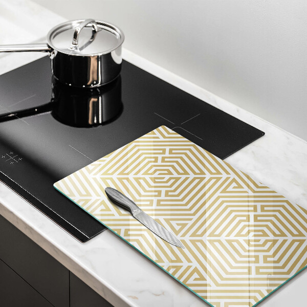 Worktop protector Geometric lines