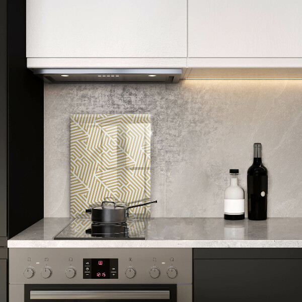Worktop protector Geometric lines