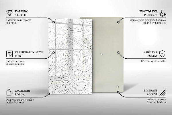 Worktop protector Abstraction shapes