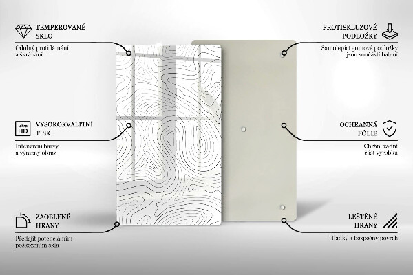 Worktop protector Abstraction shapes