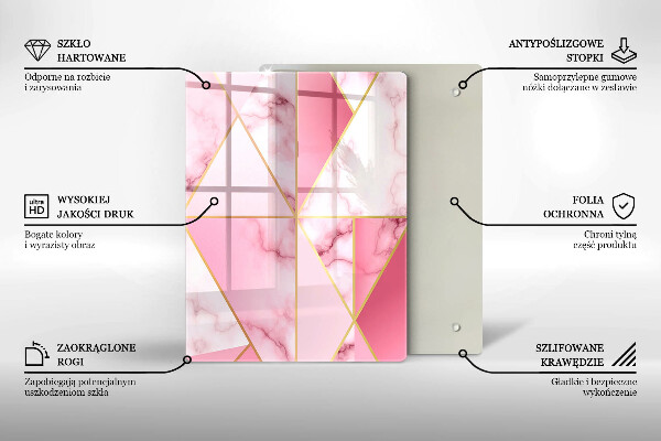 Worktop protector Boho shapes geometry