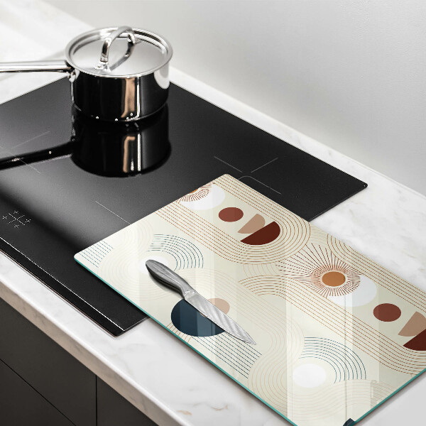 Worktop protector Boho shapes geometry