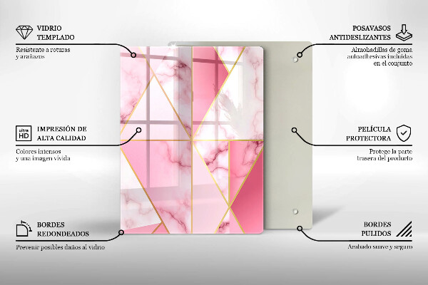 Worktop protector Boho shapes geometry