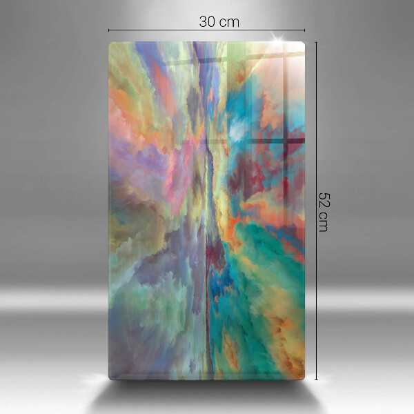 Chopping board Colorful sky