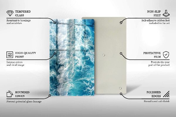 Chopping board Water sea waves
