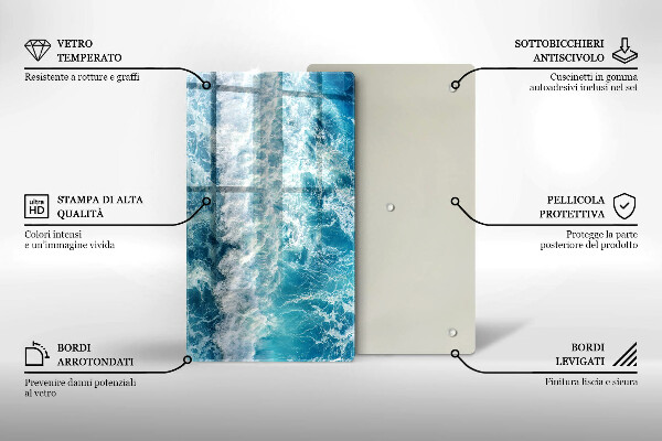 Chopping board Water sea waves