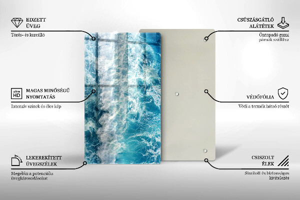 Chopping board Water sea waves