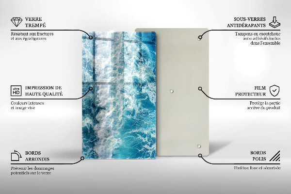Chopping board Water sea waves