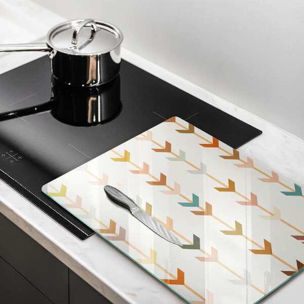 Kitchen chopping board Geometric elements