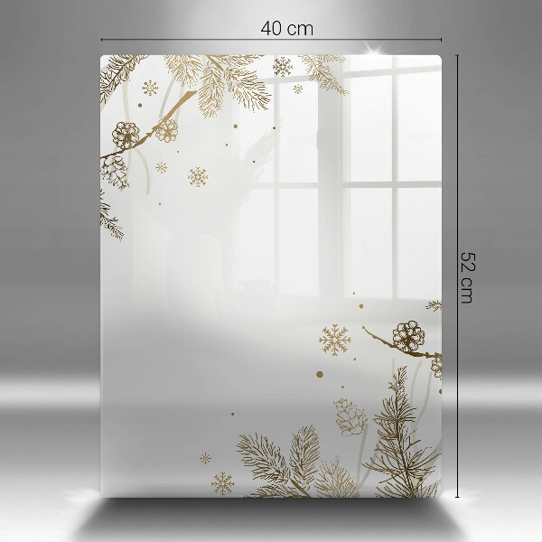 Kitchen chopping board Winter decorations