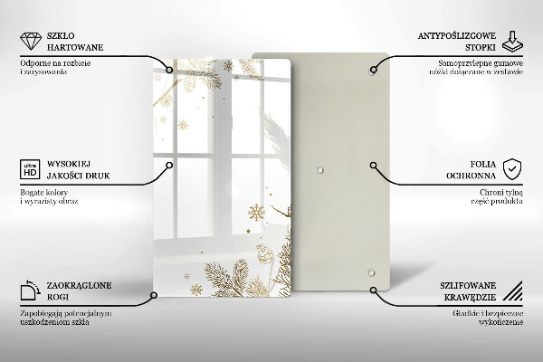 Kitchen chopping board Winter decorations