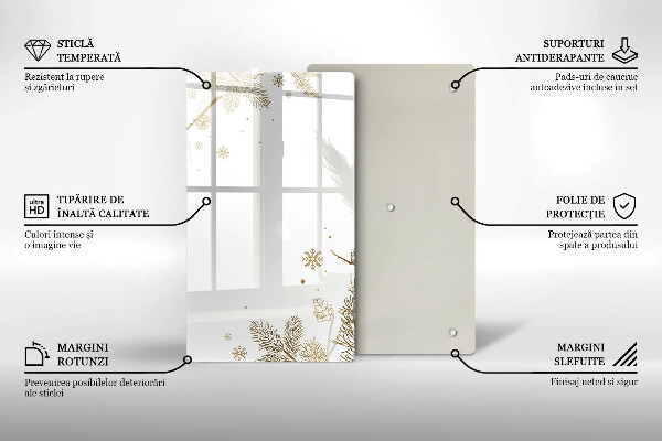 Kitchen chopping board Winter decorations