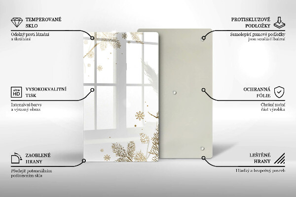 Kitchen chopping board Winter decorations