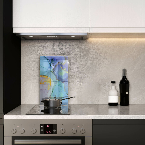 Chopping board Cracked stone gold