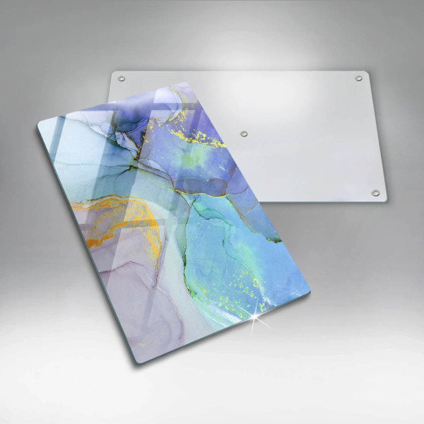 Chopping board Cracked stone gold