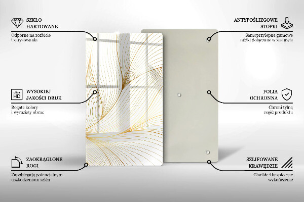 Worktop protector Modern Line pattern