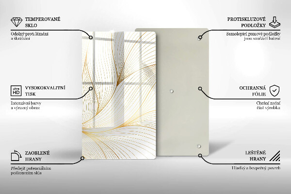 Worktop protector Modern Line pattern