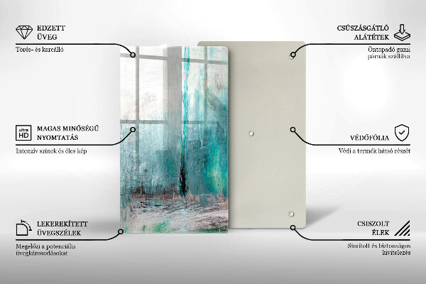Worktop protector Background paint abstraction