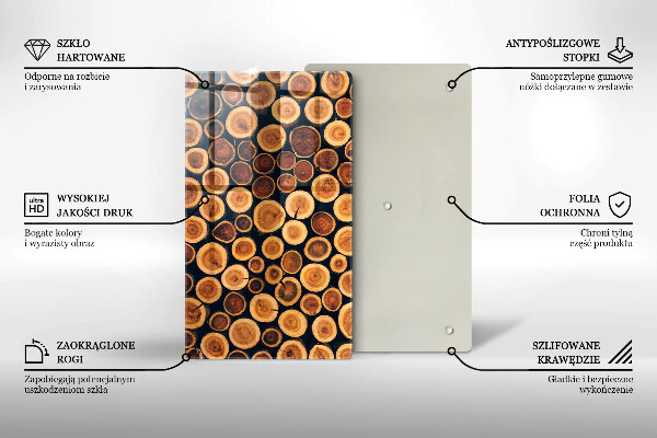 Worktop protector Wooden stumps of trees