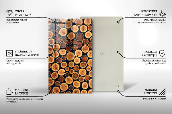 Worktop protector Wooden stumps of trees