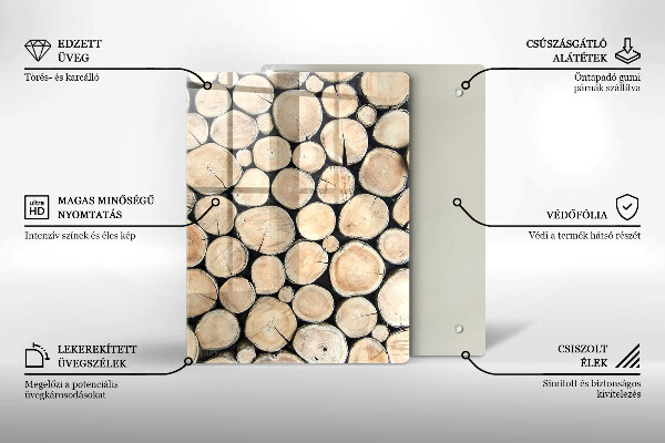 Worktop protector Wooden stumps of trees